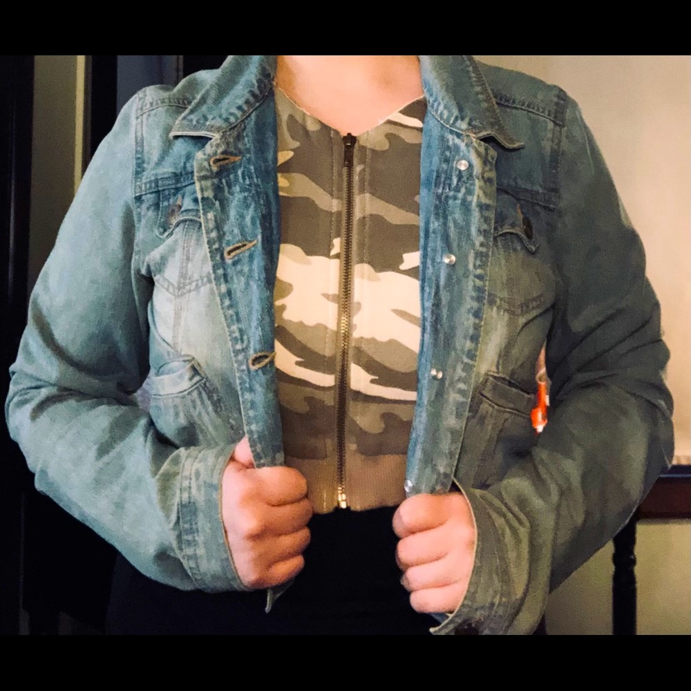 2 Authentic Aeropostale Jean Jackets